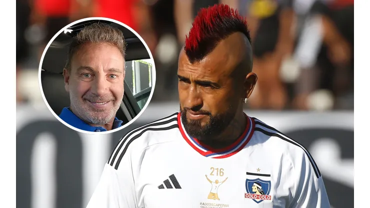 Marcelo Barticciotto se refirió a un posible retorno de Arturo Vidal a Colo Colo (Foto: Marcelo Barticciotto y Photosport)