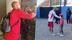 Arturo Vidal recibe todo el cariño en el Biobío en pleno mercado de pases