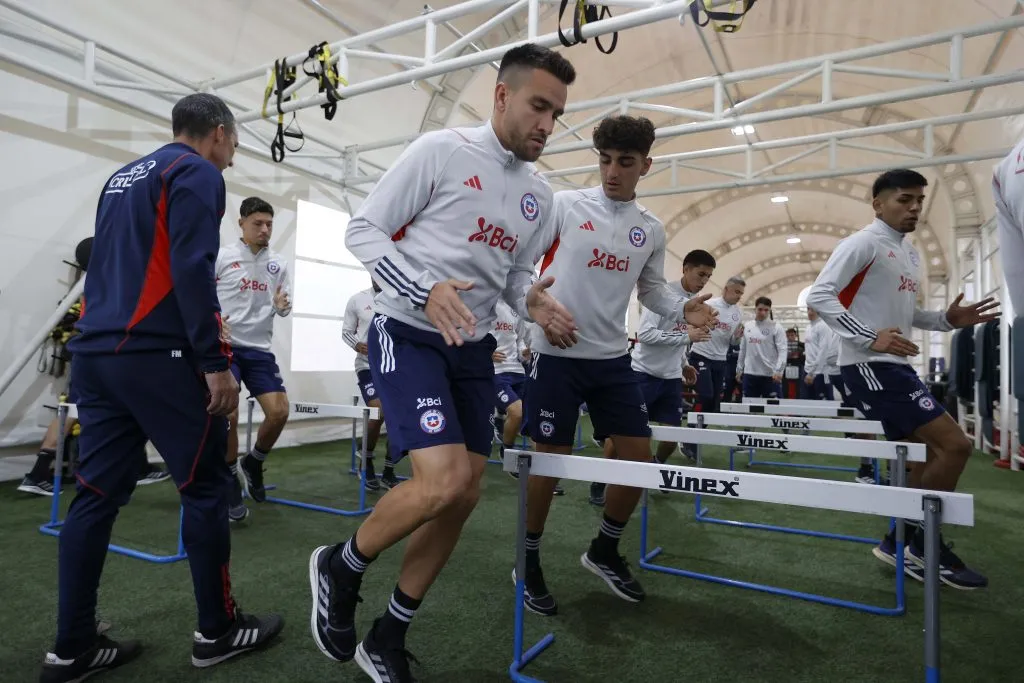 Matías Zaldivia sorprendió gratamente al cuerpo técnico de la Selección Chilena y Eduardo Berizzo apostará por él para los próximos amistosos (Comunicaciones ANFP)