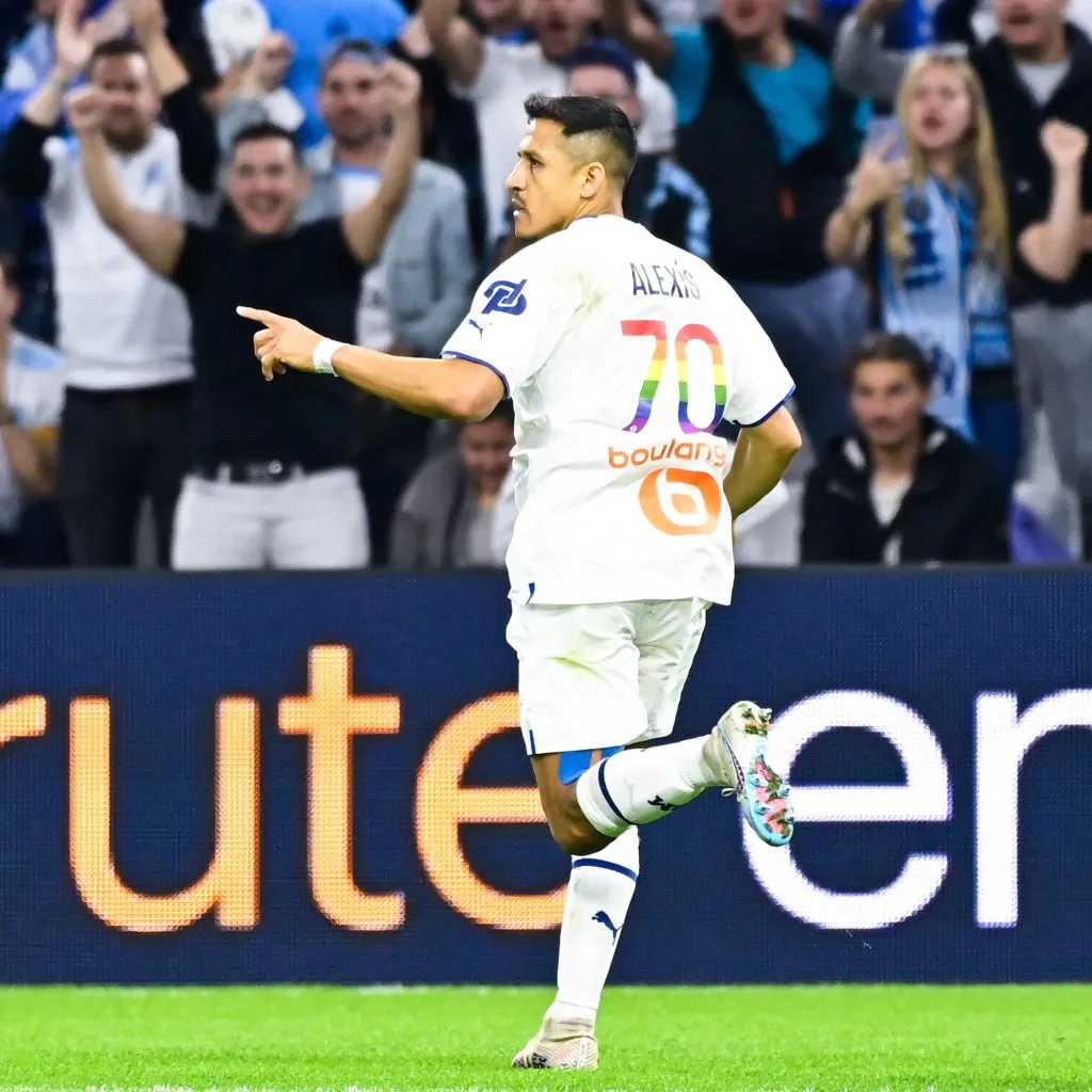 Alexis Sánchez es la gran figura del Marsella. (Twitter)