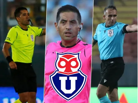 ¿Qué árbitro se repitió más en duelos de la U de la primera rueda?