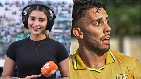 La periodista Yazmín Hernández no quiere que Gonzalo Lencina salga del Bucaramanga para venir a Chile