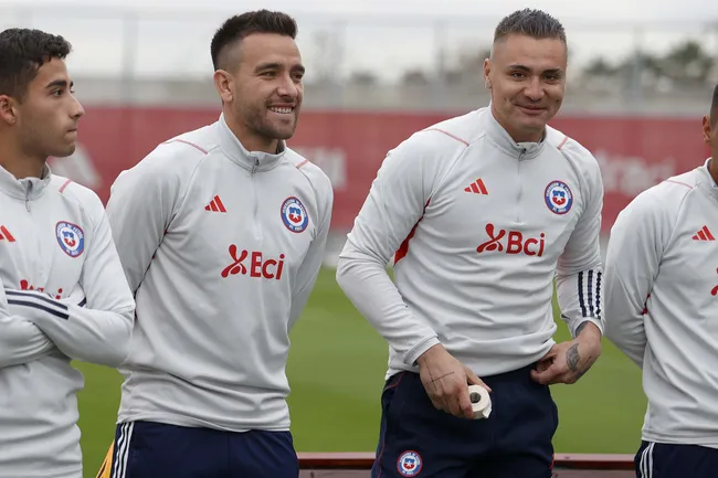 Matías Zaldivia vive horas de mucha alegría en la Selección tras un año redondo en la U (Comunicaciones ANFP)