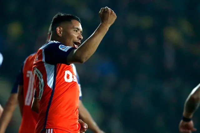 El último gol de Palacios se lo convirtió a Coquimbo Unido (Photosport)