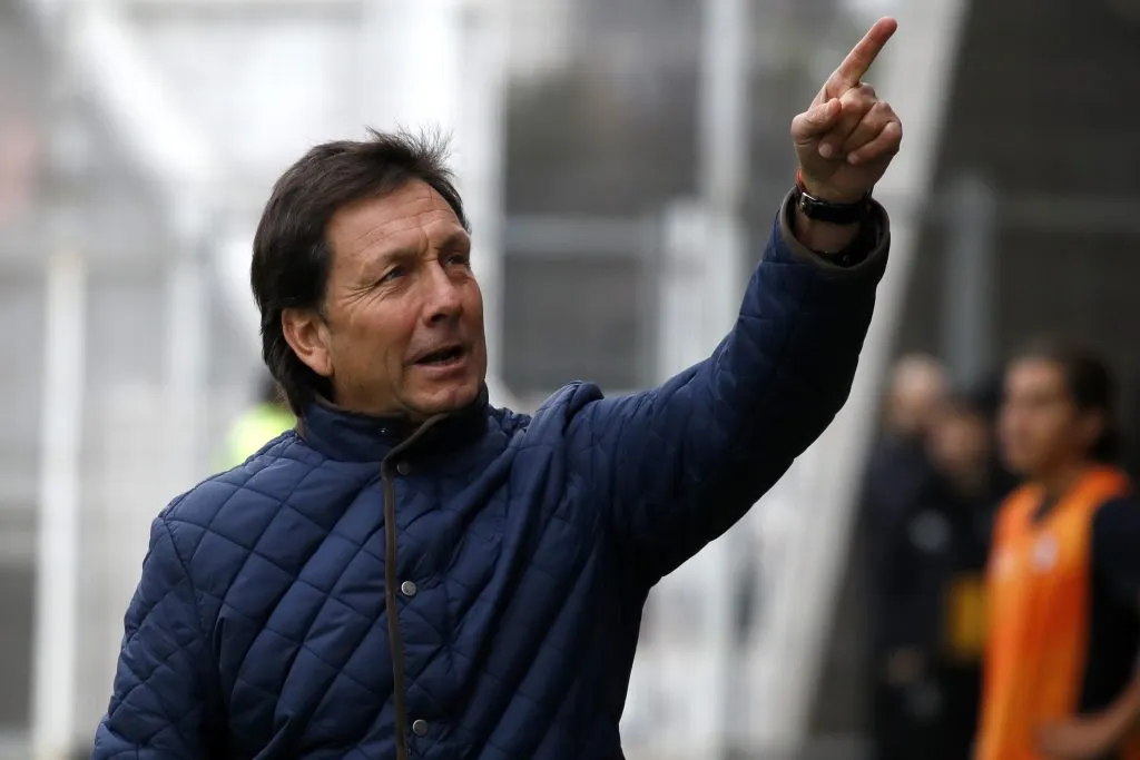 Fermando Díaz no quiere saber nada con la idea de que Joe Abrigo parta de Coquimbo Unido (Andres Piña/Photosport)