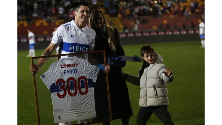 Alfonso Parot cumplió la impresionante cifra de 300 partidos con la UC.