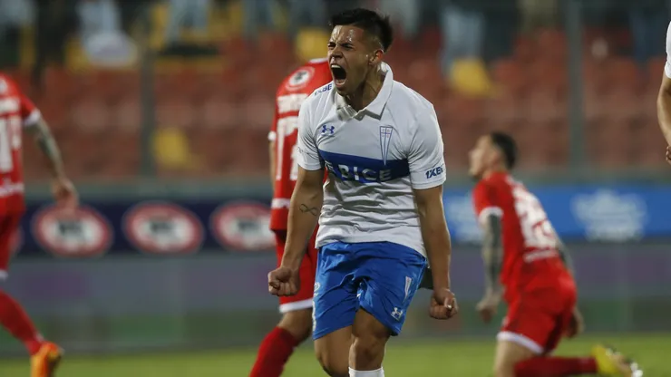 El delantero marcó el empate para la UC ante La Calera.