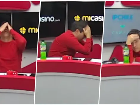 Como un hincha más: Caamaño no puede más de los nervios y sufre con la igualdad de la U