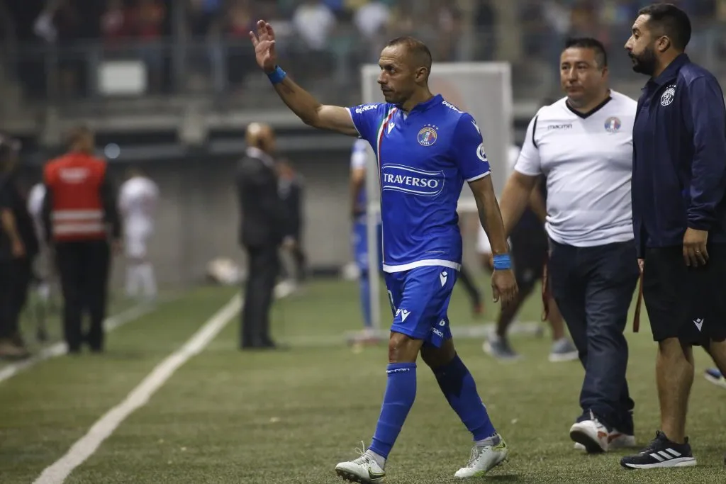 Díaz está teniendo una gran temporada vistiendo la camiseta de Audax | Foto: Photosport