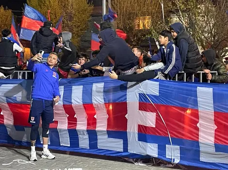 Campitos se convierte en el regalón de los hinchas de la U durante hotelazo