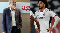 Juan Cristóbal Guarello cree que Peluca Falcón entró a la lista de transferibles de Colo Colo (Foto: Agricultura | Photosport)