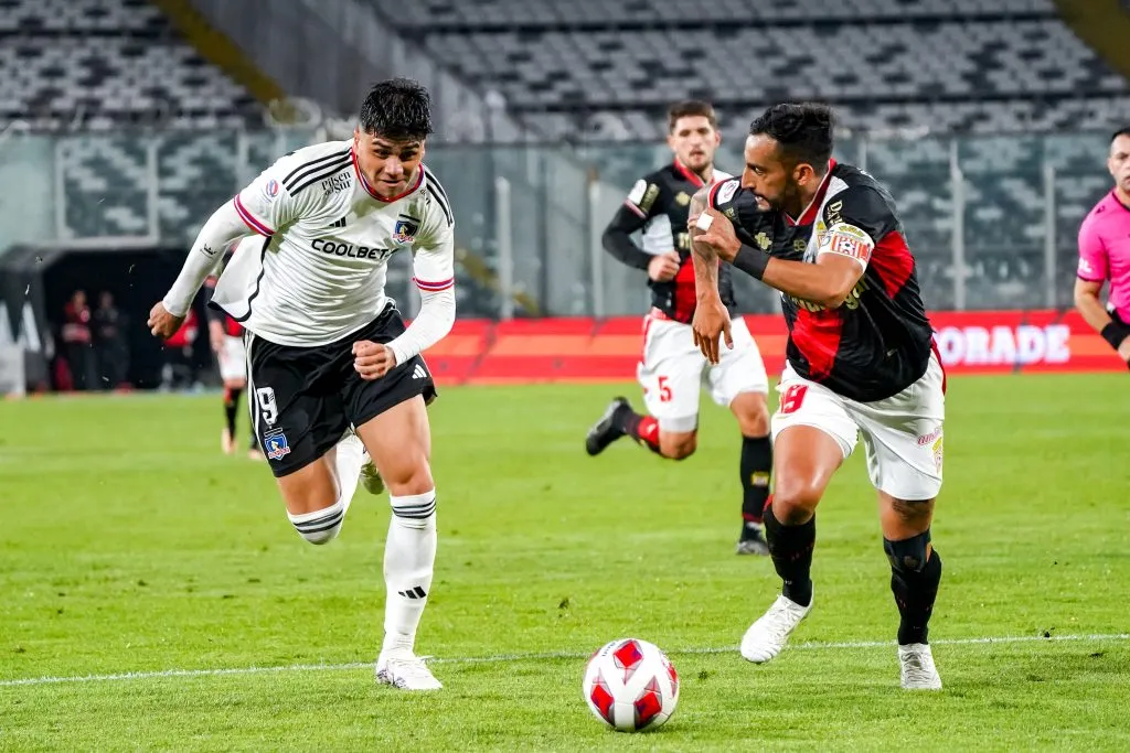 Damián Pizarro se ha ganado un lugar en el ataque de Colo Colo | Foto: Guillermo Salazar