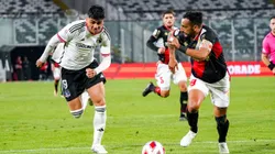 Damián Pizarro llama la atención en Colo Colo (Foto: Guille Salazar)