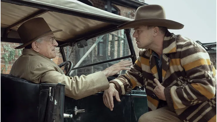 Robert De Niro y Leonardo DiCaprio en Killers of the Flower Moon, lo nuevo de Martin Scorsese.