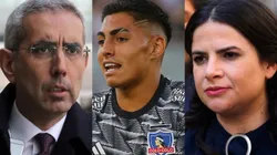 Carlos Cortés respaldó decisión del cuerpo técnico de Colo Colo de citar a Jordhy Thompson. (Foto: Aton | Photosport)