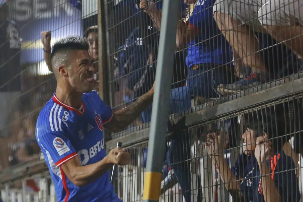 Fernández ha convertido tres goles en el presente Campeonato Nacional | Foto: Marcelo Hernandez/Photosport