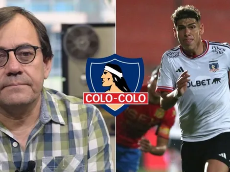 Díaz contundente por el rendimiento de Palacios en Colo Colo