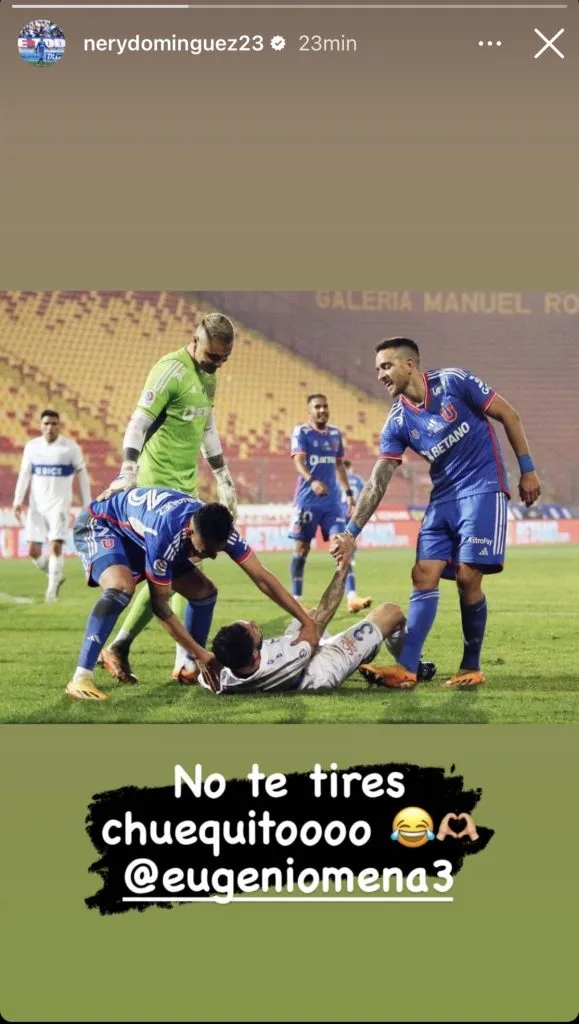 DomNery Domínguez le dejó un mensaje a Eugenio Mena.