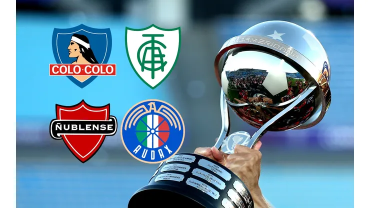 Oficializan la fecha y hora para Colo Colo vs América MG y Ñublense vs Audax Italiano