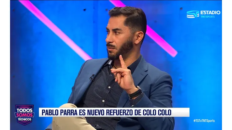 Johnny Herrera cree que Pablo Parra no tiene personalidad (Foto: TNT Sports)