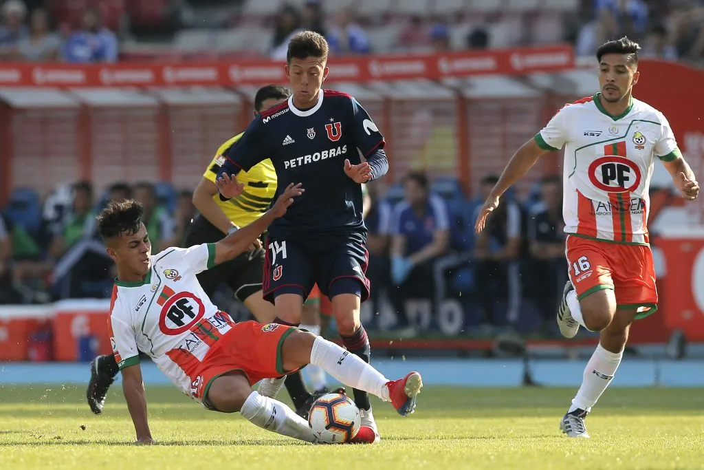 Pablo Parra jugó en la Universidad de Chile en la temporada 2019 (Foto: Photosport)