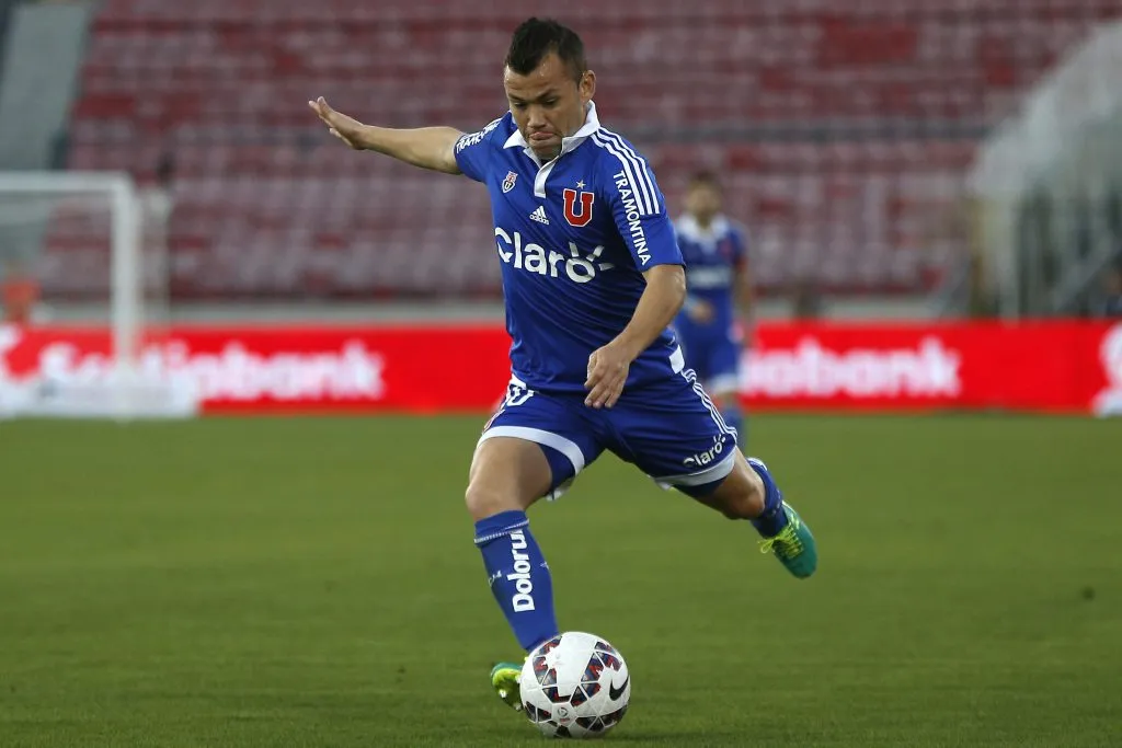 Renato González y su paso por la U en el 2015 | Foto: Photosport