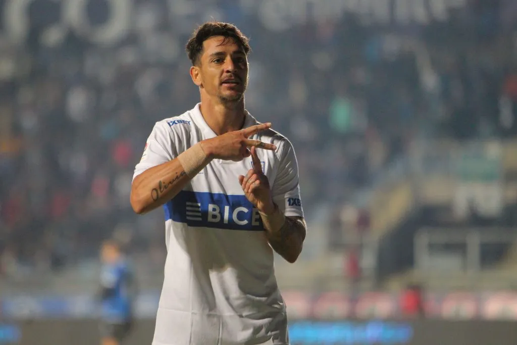 Zampedri podría volver a tener minutos en el duelo por Copa Chile ante Santiago Wanderers | Foto: Photosport