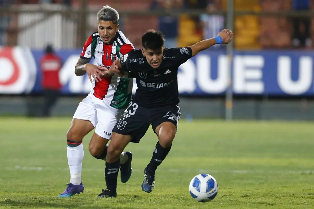 Morales sigue a gran nivel en la U de Pellegrino | FOTO: Marcelo Hernandez/Photosport