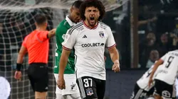 Maximiliano Falcón adelantó el partido de Colo Colo ante Deportivo Pereira (Foto: Photosport)