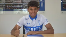 Juan Francisco Rosell debutó ayer oficialmente con el primer equipo de la Universidad Católica