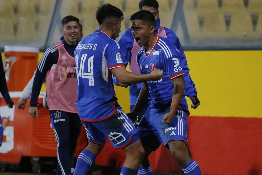 Guerra se sacó la rabia ante el cuadro precordillerano | FOTO: Dragomir Yankovic/Photosport