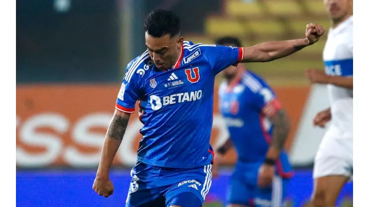 Nery Domínguez tuvo una gran jornada con la Universidad de Chile (Foto: Club Deportivo Universidad de Chile)