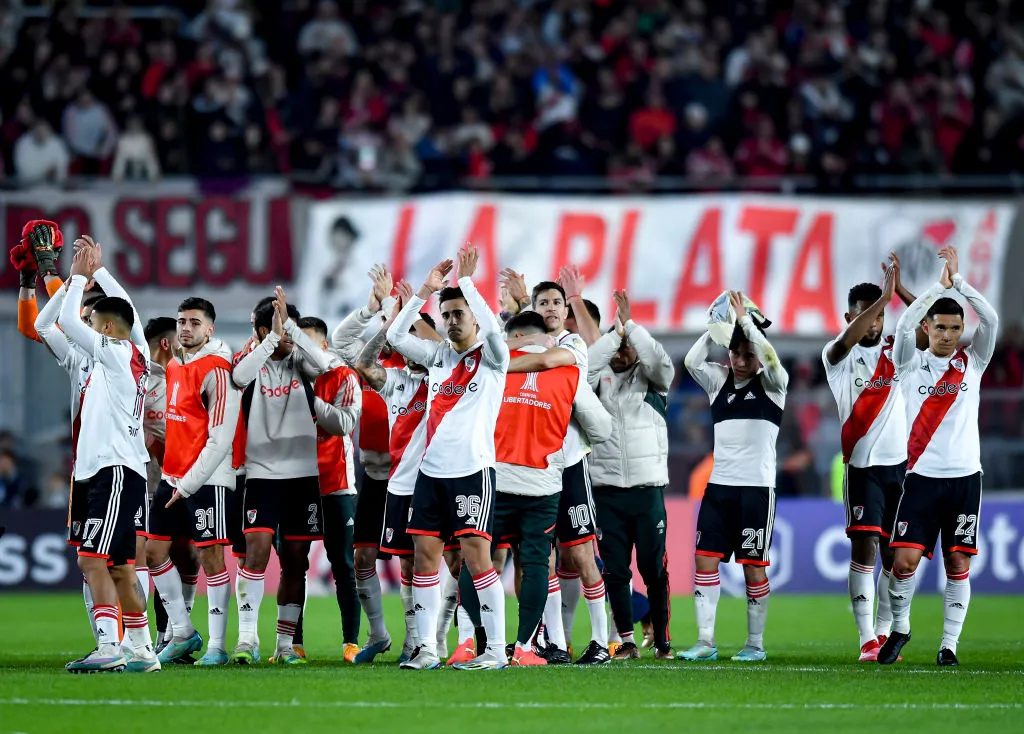 Solari y River Plate avanzaron a octavos de Copa Libertadores. | Foto: Getty Images