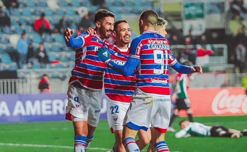 Juan Martín Lucero y el Fortaleza revirtieron la sanción impuesta por la FIFA (Foto: Mateus Lotif/FEC)