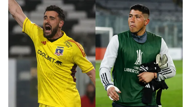Fernando de Paul le gana la titularidad a Brayan Cortés en Colo Colo (Foto: Photosport)