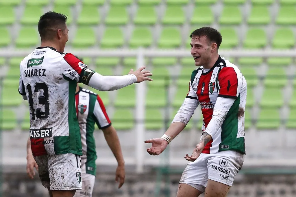 Bruno Barticciotto no sale de Palestino por ahora  (Foto: Photosport)