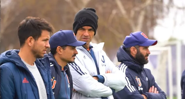 Pellegrino vio el partido y el gol de Muñoz ante Colo Colo (Captura Youtube Universidad de Chile)