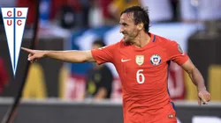 José Pedro Fuenzalida recuerda con cariño la obtención de la Copa América Centenario con Chile y recibe cariño de hinchas de la UC