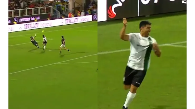 David Pizarro marcó un golazo en partido amistoso.