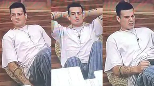 Benjamín Lagos, cuando aún estaba en Gran Hermano Chile.