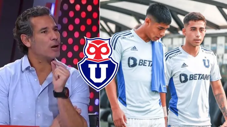 Dante Poli no tuvo piedad con Darío Osorio y Lucas Assadi en la U