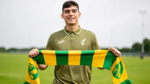 Vicente Reyes fue oficializado como nuevo jugador del Norwich City