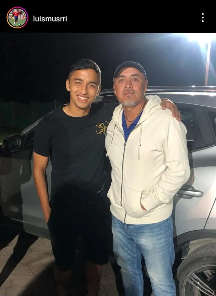 La foto que acompañó la publicación de Luis Musrri (Instagram @luismusrri )