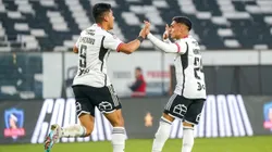 Damián Pizarro y Jordhy Thompson protagonizan una gran acción con los hinchas de Colo Colo