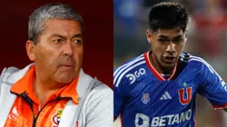 Gustavo Huerta muestra su preocupación por el nivel de Darío Osorio (Foto: Photosport)