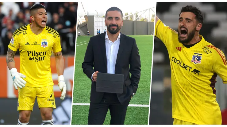 Una linda lucha existe en el arco de Colo Colo entre Cortés y de Paul.