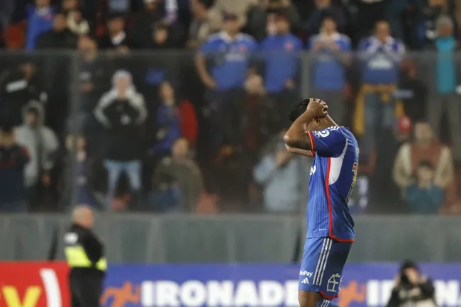 Guerra falló un penal decisivo en la U | Foto: Photosport