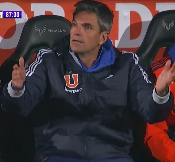 Los momentos de rabia de Pellegrino (Captura TNT Sports)