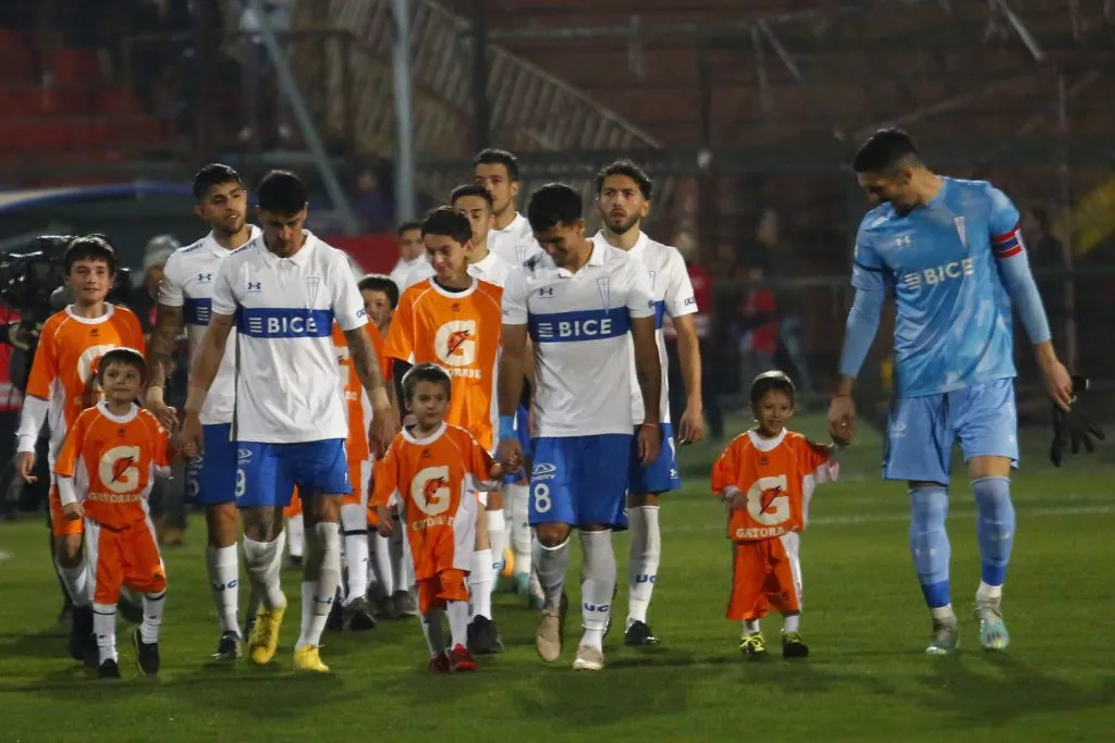 Futbol, Universidad Catolica vs Union La Calera. Fecha 15, campeonato Nacional 2023. Formacion de Universidad