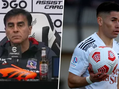 ¿Palo para Colo Colo? La llamativa frase de Quinteros sobre Opazo: "No es un refuerzo"
